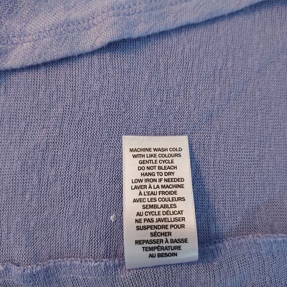 Northern Reflection Cardigan Sweater XL Stretch Soft Open Front Flowy Purple - Picture 10 of 13